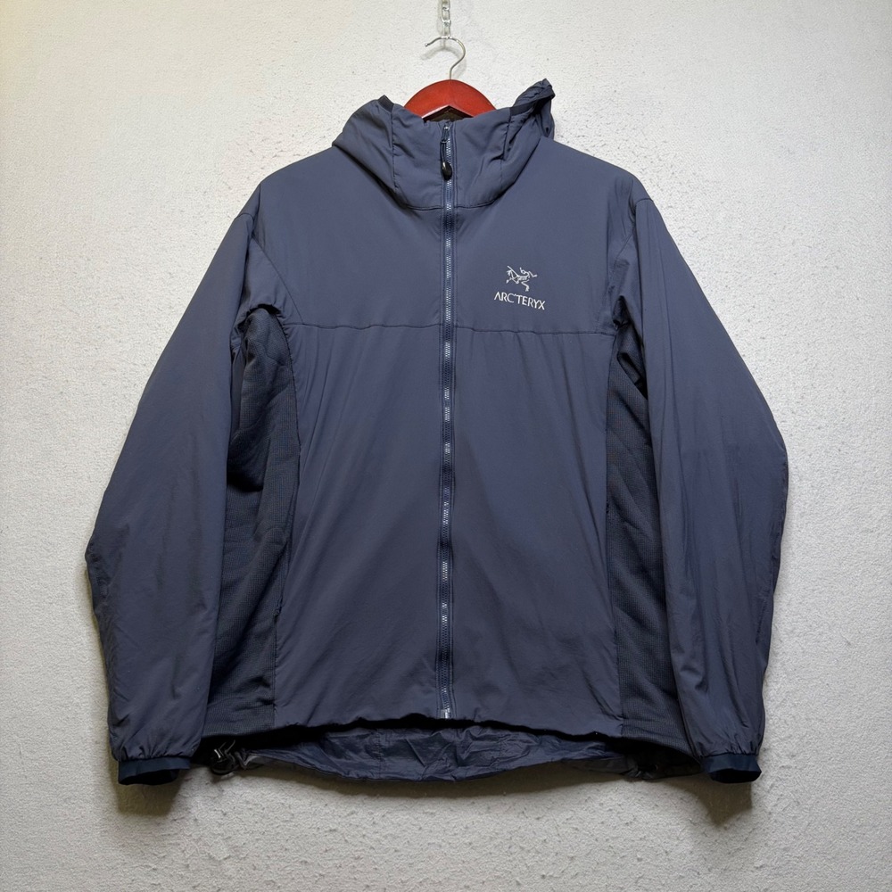 Arc'teryx Atom LT Hoody Mens Large Navy Blue Insulated Full Zip Jacket